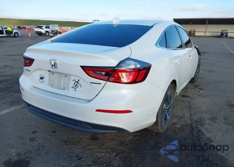 2022 Honda Insight Ex from USA, damaged, VIN 19XZE4F53NE003265